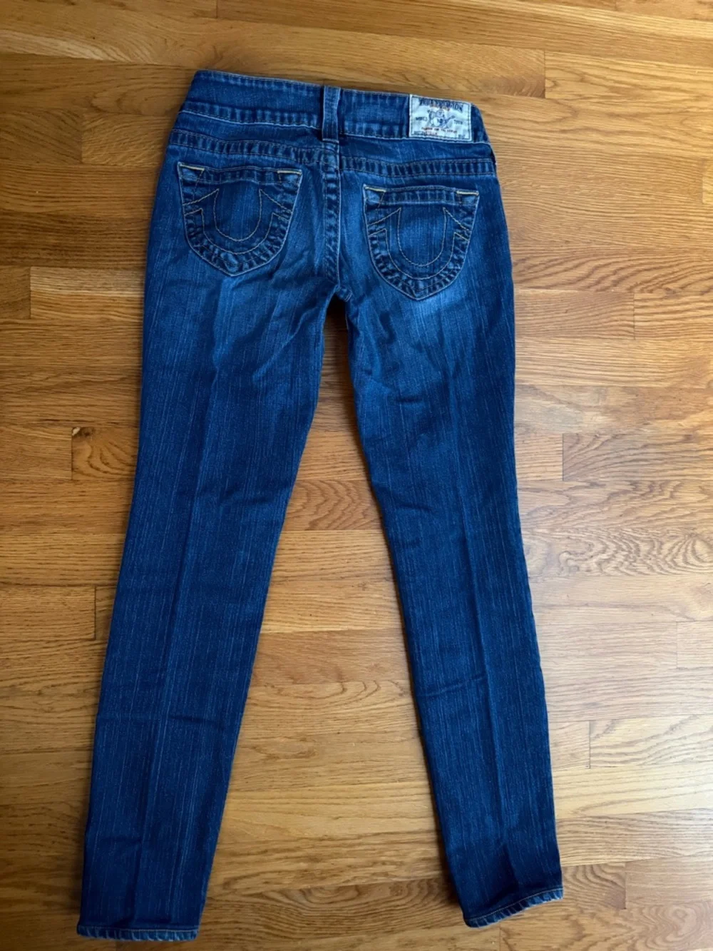 True Religion Women's Indigo Skinny Jeans - Picture 2 of 3